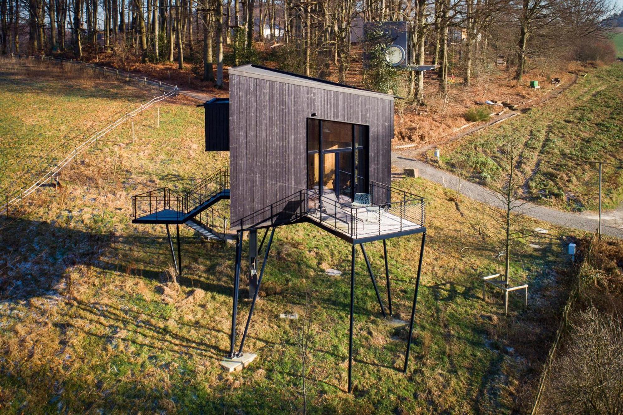 オーデンタール Treeangle - K1 Baumhausヴィラ エクステリア 写真