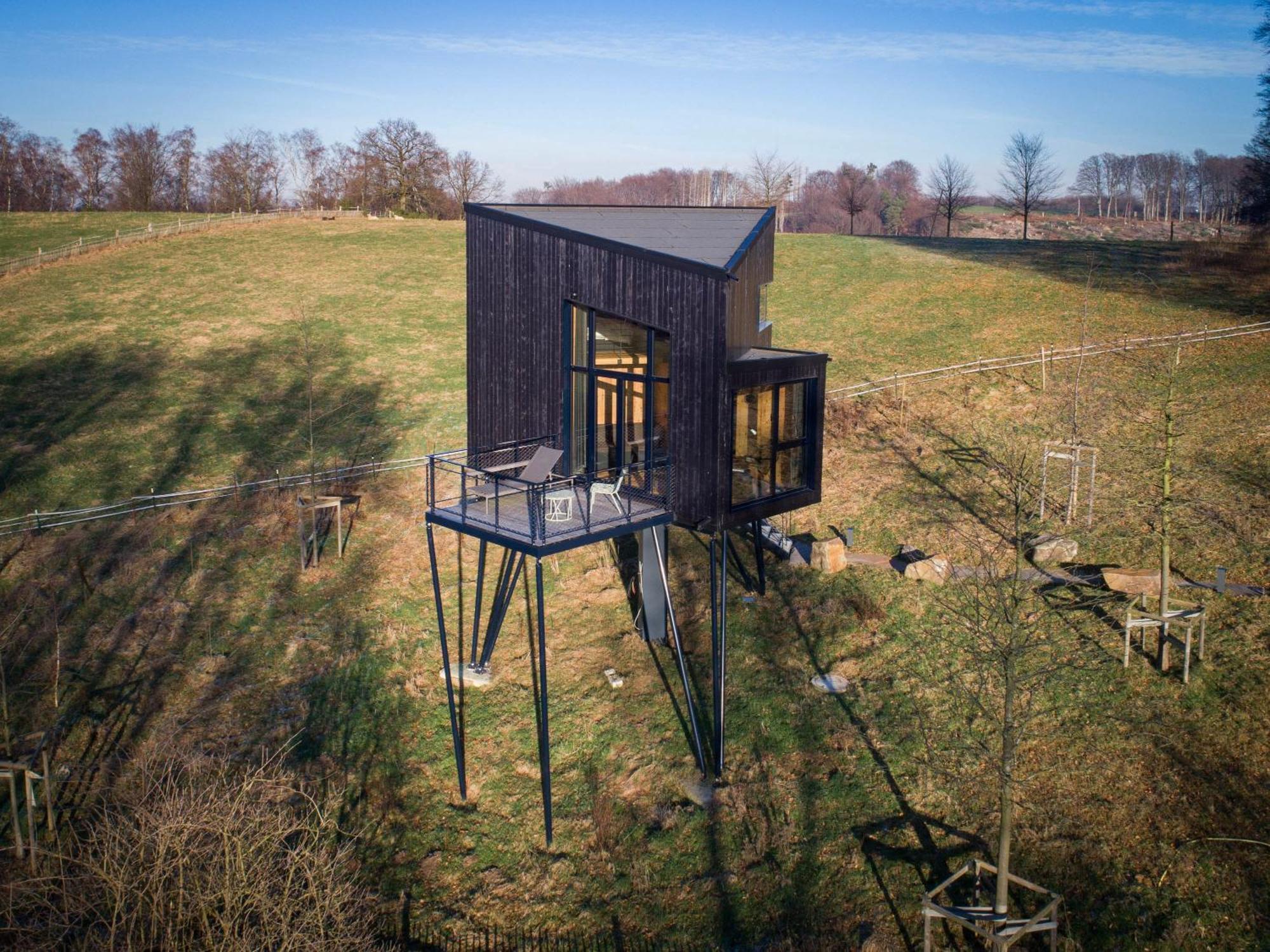 オーデンタール Treeangle - K1 Baumhausヴィラ エクステリア 写真